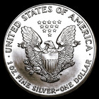 1993  American Silver Eagle  1  Oz   Pure Fine Silver  999 Bullion Coin   Bu-unc