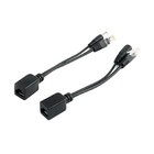 12v Poe Adapter Cable Cord Rj45 Injector Splitter Network Power Over Ethernet