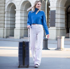 Luggage Set 3 Piece Expandable Suitcase Tsa Lock Double Spinner Wheels Hardside