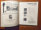1974 Amherst College Vs Tufts University Football Program November 2