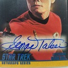 1998 Star Trek Tos Season 2 Autograph Card A33 Skybox George Takei As Sulu Auto