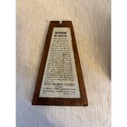 Vintage Seth Thomas Wood Metronomes Clock Timer  5203 Wind Up Music Timer