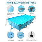 Rectangular Above Ground Swimming Pool  15ft 