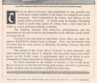 1905 Ralston Purina Cereal Ad Acme Mills Lewis Clark Expo African American Histo