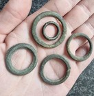 Celtic Ring Proto Money Ancient Currency Bronze Antique Metal Detecting Find  5 