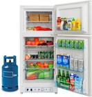 Smad 6 5 Cu ft 110v 2 Way Propane Gas   Electric Fridge Refrigerator  Freezer