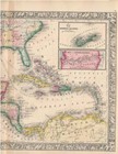 Mexico -- Central America --   Map Of Mexico Central America And The West Indies
