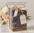 Tissue Vessel Round Ceramic With Lid - Handmade Blue And White Chinoiserie