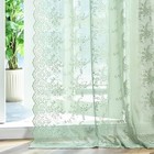 Lace Curtains 84 Inches Long For Living 52 w X 84 l  pack Of 2  Sage Green