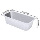 6 Pack 1 3 Size 4  Deep Food Pan Stainless Steam Table Catering Buffet Food Pans