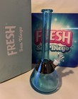 New 12  Glass Water Pipe Fresh Beaker Bong Usa Made Thick Durable Sturdy Hookah