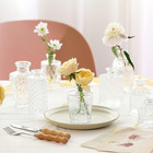 Glass Bud Vases Set Of 12  Small Vases For Flowers  Clear Bud Vases In Bulk For