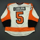 2014-15 Braydon Coburn Philadelphia Flyers Game Used Worn Nhl Hockey Jersey