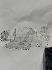 Printing Letterpress Antique Printer Type Block Decorative Print Cut  250