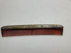 Antique Webster Sterling Silver   Faux Tortoise Shell Comb Ladies Monogrammed