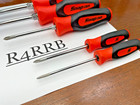 Snap-on Tools New 5pc Orange Soft Grip All Phillips Tip Screwdriver Set Sgdp50bo