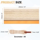 Screen Printing Squeegee 10 Inch 65 Durometer For Silk Screen Fabric