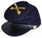 American Civil War Union Enlisted Cavalry Badged Forage Cap Hat - All Sizes   