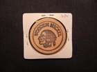 Albany  New York Wooden Nickel Token - E-z Shop Albany  Ny Wooden Nickel Coin