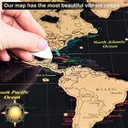 Innovativemap Scratch Off World Map Poster And Deluxe United States Map 17x24 In