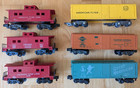 Lot Of 6 American Flyer Lionel Model Train Cars  box From Grandpa s Train Room 