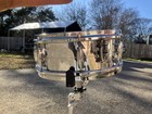 Gretsch Chrom Over Brass Snare Drum 14 X 5 In  Used Great Condition 70s Era Usa