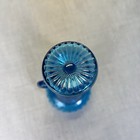 Vintage I Dream Of Jeannie Blue Glass Jim Beam Liquor Decanter Genie Bottle 1973