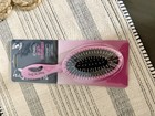 Wet  n Dry Ionic Ultra Detangler Brush For Coarse Hair Pink black 9 In