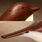 Small Bird Table Lamp Cordless Desk Lamp Touch Night Light With 3 Color Small