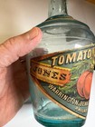 Antique Cooke   s Tomato Catsup Ketchup Condiment Bottle Label Applied Lip Philly
