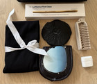 New Lufthansa First Class Ladies Amenity Kit By Porsche Design Black Bag