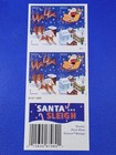 Christmas Santa And Sleigh Forever Stamps 5 Sheets Of 20 a Total Of 100 Stamps