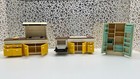 Vtg Tomy Smaller Homes Dollhouse Furniture Toy Dishwasher Sink Fridge Stove Oven