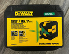 Dewalt 55  Green Self-leveling Crossline Laser Level W  Batteries Case Dw08802cg