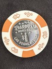  1 Stardust Hotel   Casino Gaming Chip  Las Vegas  Nevada