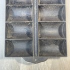 Antique Cast Iron French Roll Pan     Vintage Kitchen Cookware