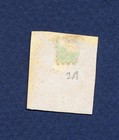  o6   India - Scott 2a - Fvf Used - Half Anna Queen Victoria - 1854