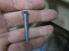 40 Nos Vintage R p  12-24 X 1-1 2  Slotted Steel Flat Head Machine Screws Usa