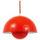 Vintage Verner Panton Flowerpot Enameled Pendant Lamp Elegant Pendant
