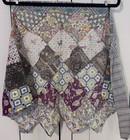 Vintage Handmade 40 s Fabrics Quilted Apron Excellent Rare