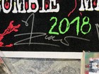 Rob Zombie Marilyn Manson 2018 Signed Vip Blacklight Black Light Poster