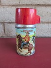 Vintage Rifleman Metal Thermos   Aladdin  1960  Nashville Tn