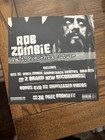 Rob Zombie Past  Present   Future Promotional Record Store Poster  2003  12x12