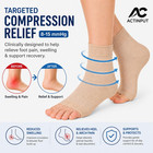 2 Pack Ankle Brace Compression Sleeve 8-15 Mmhg Open Toe   ompression Socks Women