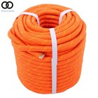 1 2  X 125  Arborist Bull Rope Tree Hoist Rigging Line Braided Polyester Orange