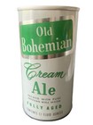 Vintage Beer Can Old Bohemian Cream Ale Fully Aged Steel Can Pull Top Empty