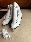 Ccm Girls Leather Figure Ice Skates Size 12 Nos Skating Excellent Condition