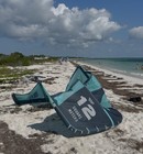 F-one Kiteboarding Bandit 12m Kite Black turquoise