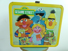 Ctw Sesame Street Muppets 1979 Metal Lunchbox Plastic Thermos Aladdin Made Usa