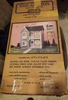 Vintage 1983 The Allison Wood Dollhouse Kit No 77 By Artply Wooden Build Usa 